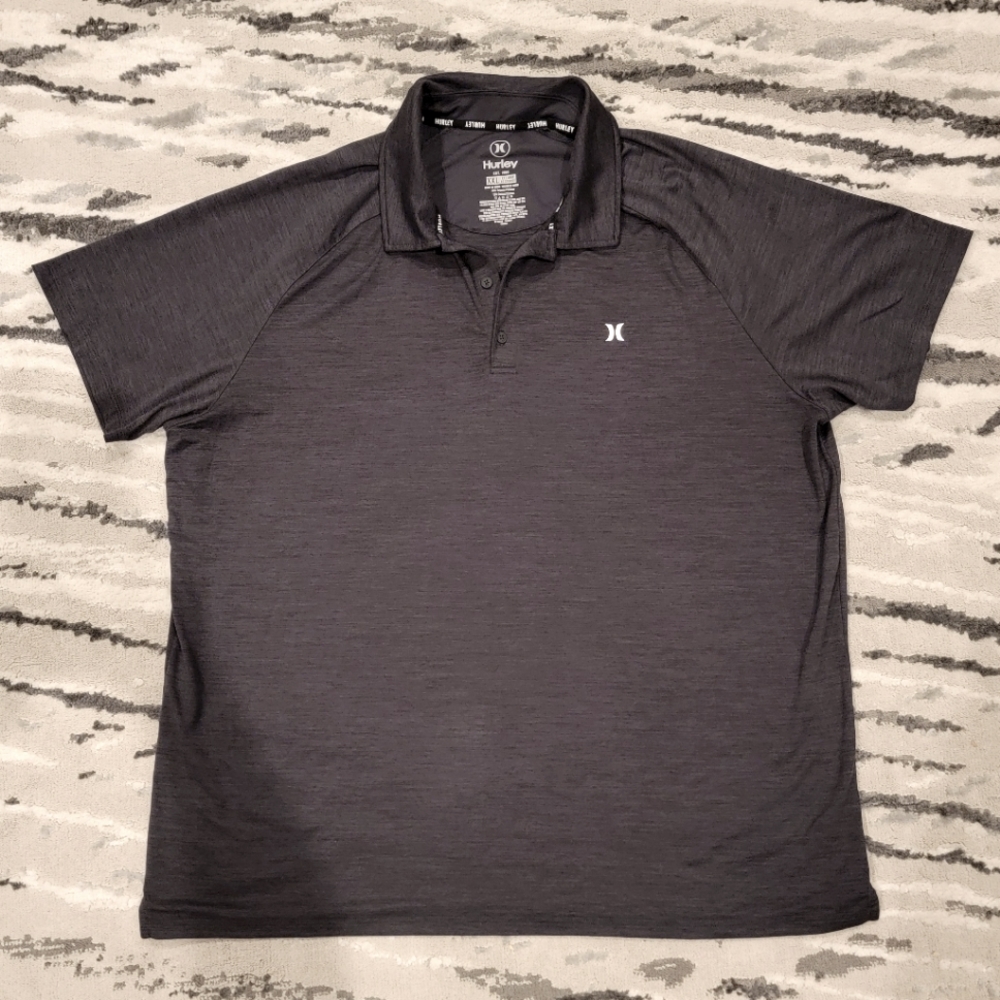 Hurley 2XL Short Sleeve Polo